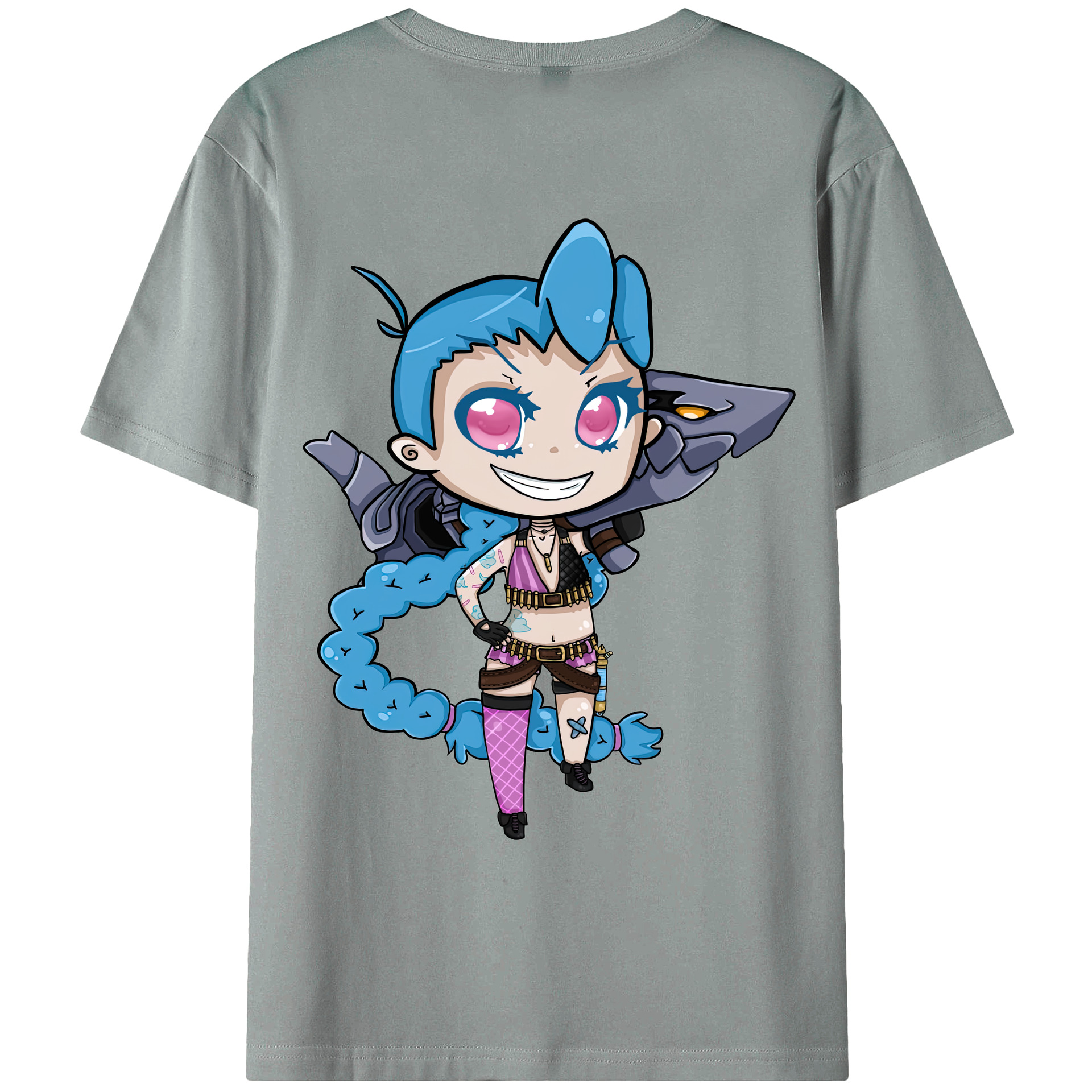リーグ・オブ・レジェンド League of Legends LOL 綿100％ メンズ半袖Tシャツ（バックプリント） 通気性